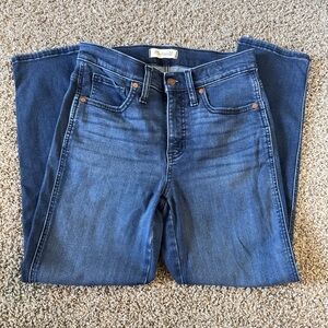 Madewell stovepipe jeans